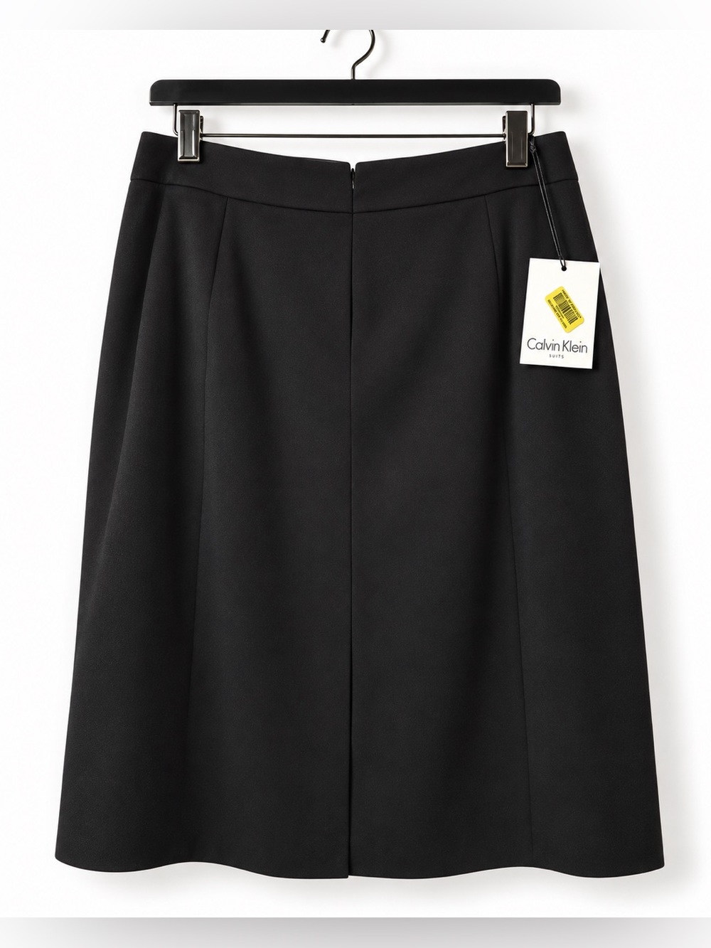Calvin Klein Women’s Black Tailored Skirt – Size 8 NWT
